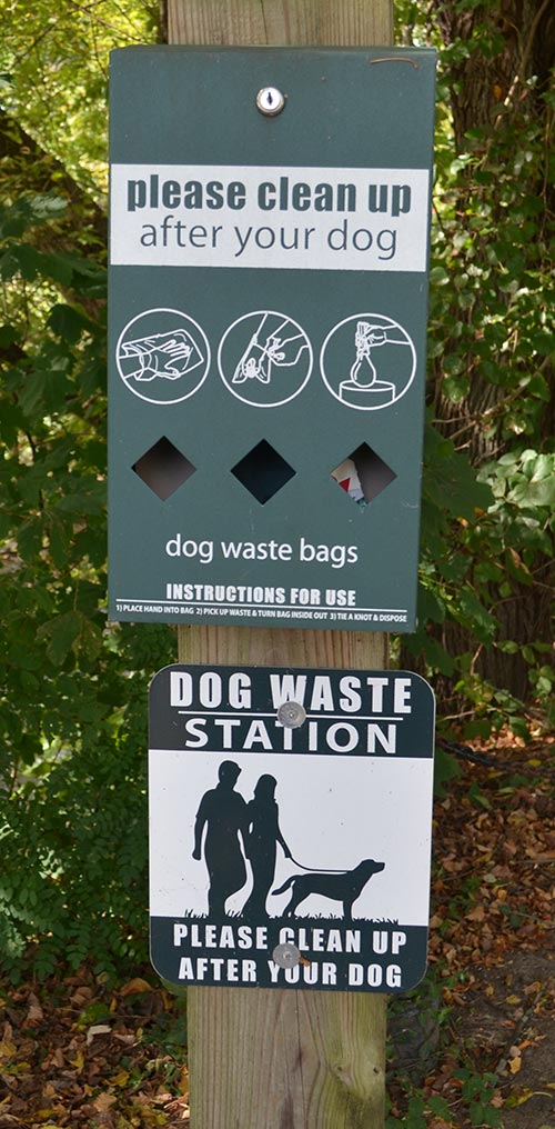 dog waste station